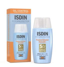 Protector Solar Facial Fusion Water SPF50 Isdin - Cont.50ml