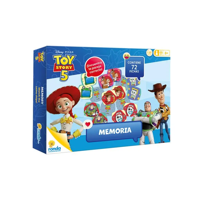 Memoria Toy Story 5 Pici - Cont.72 fichas