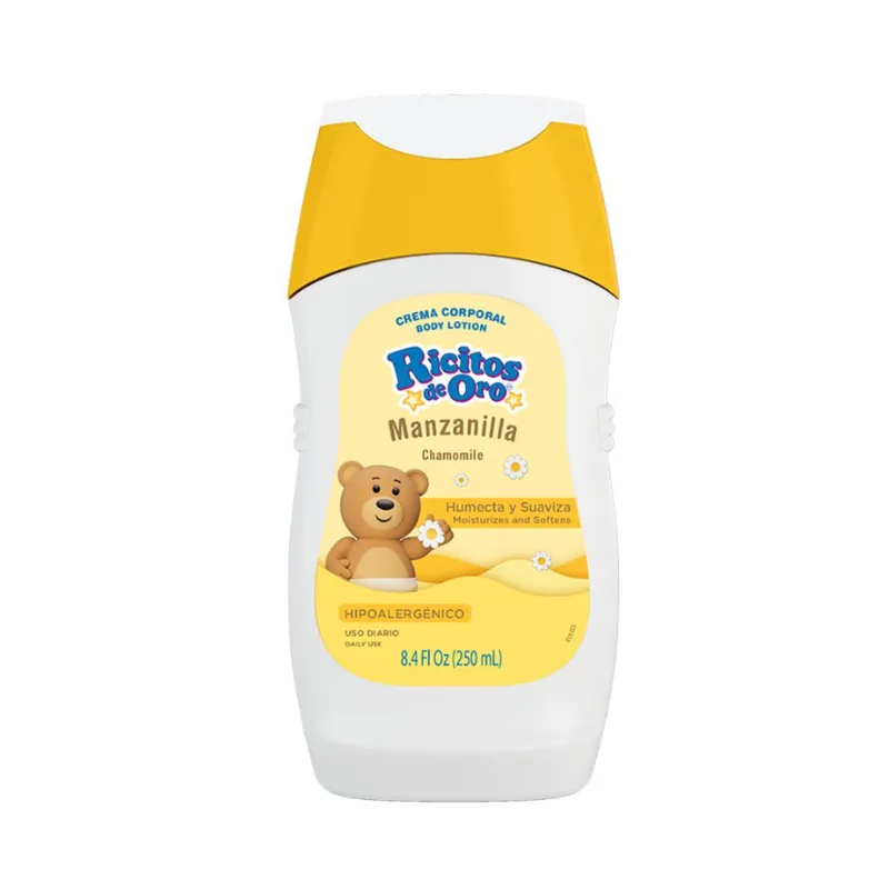 Crema Corporal Manzanilla Ricitos de Oro - Cont. 250 mL
