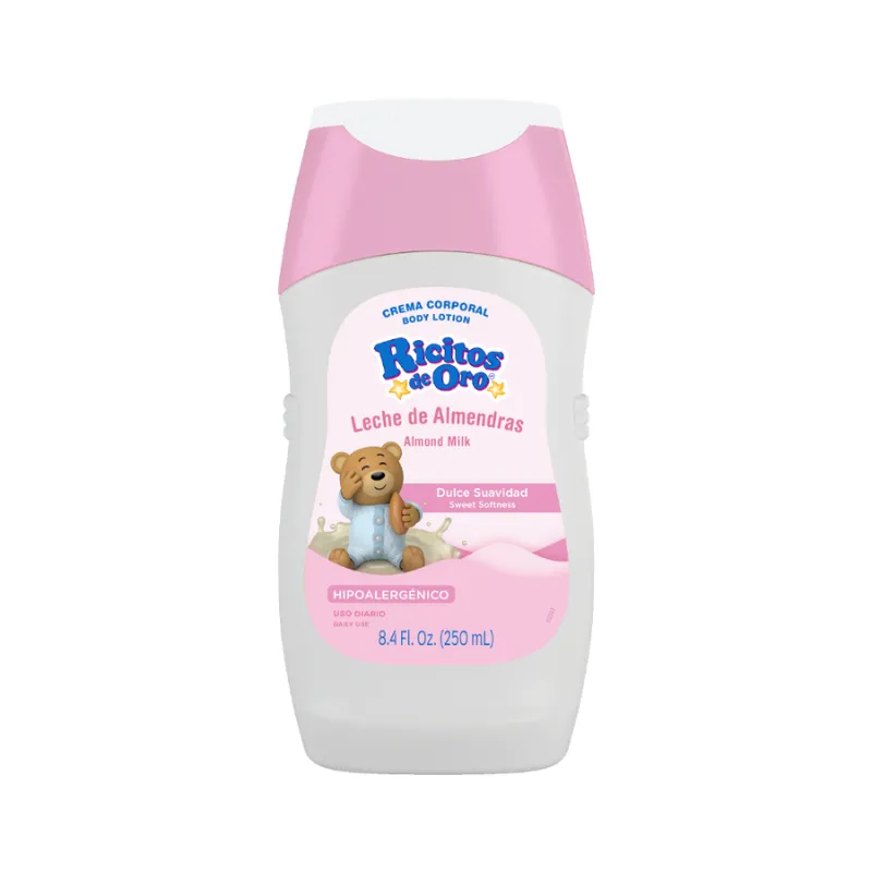 Leche de Almendras Crema Corporal Ricitos de Oro - Cont. 250 mL
