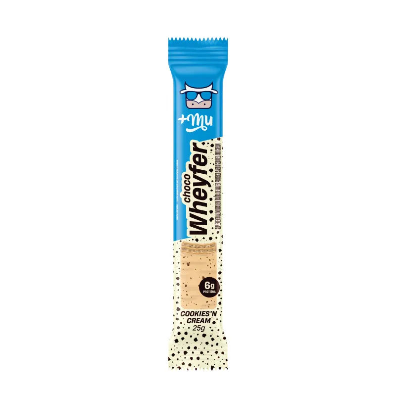 Barra Chocowheyfer Cookies`N Cream RYJ - Cont. 25 gr