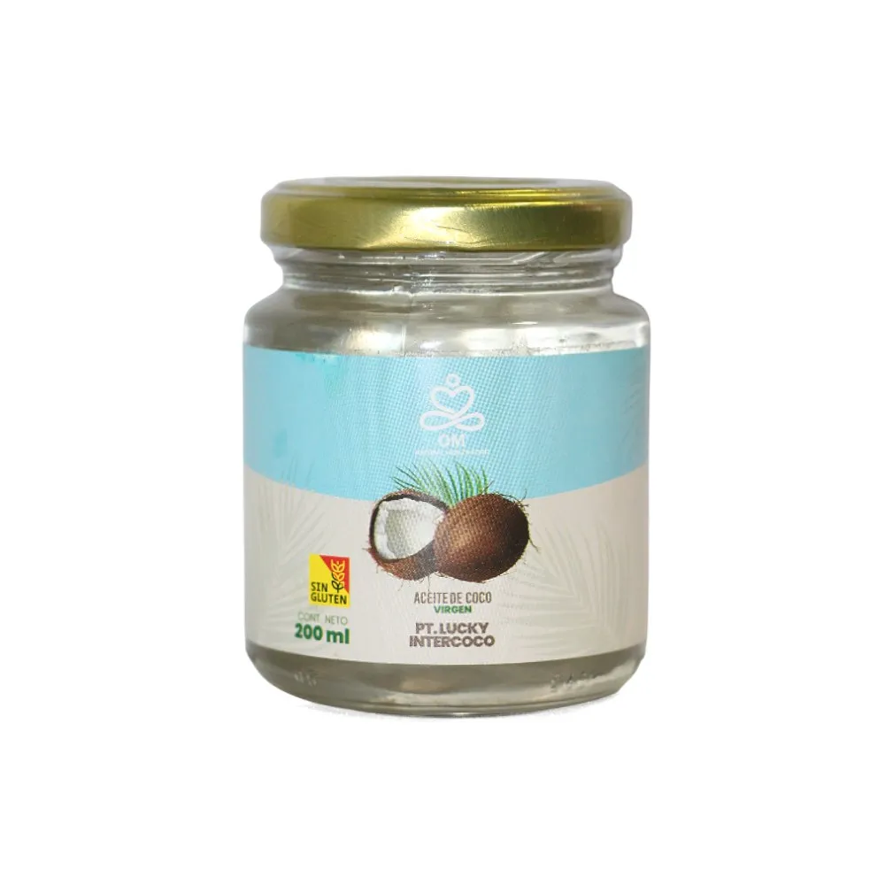 Aceite de Coco Virgen OM - Cont. 200 ml.