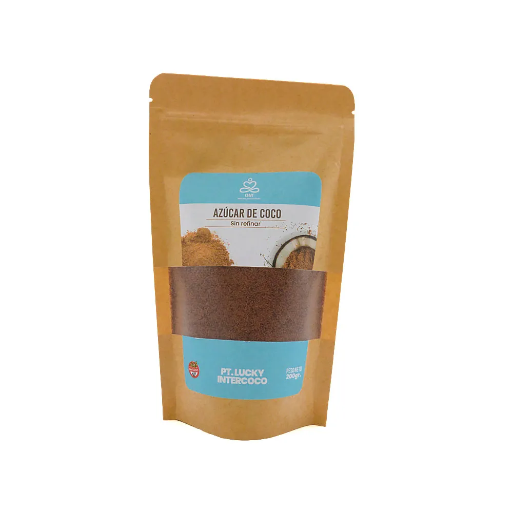 Azúcar de Coco Doypack OM - Cont. 200 grs.