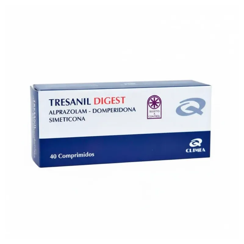 Tresanil Digest Alprazolam Domperidona - Cont. 40 comprimidos