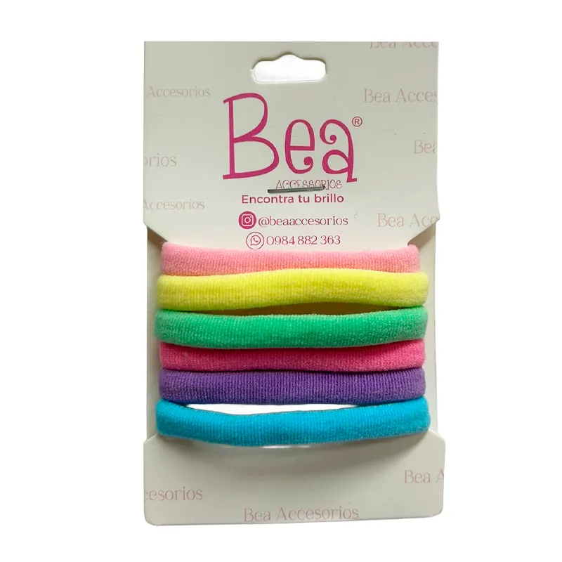 Set de Gomas Colores Surtidos Bijou Bea