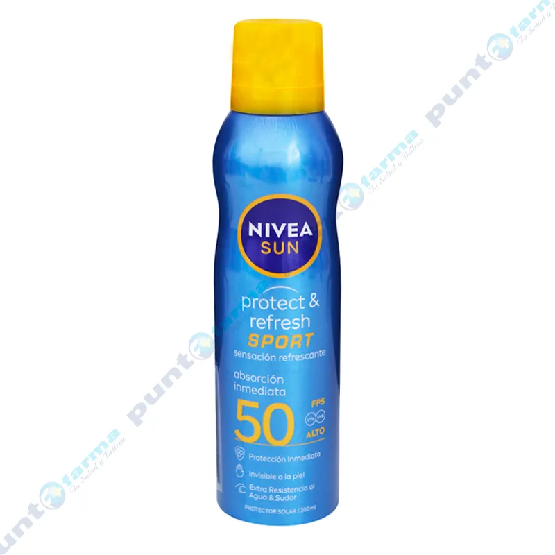 Protector Solar Sun SPF 50 Nivea - Cont.200 mL
