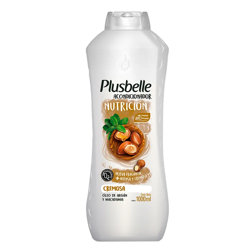 Acondicionador Nutrición con Oleo de Argán y Macadamia Plusbelle - 1000mL