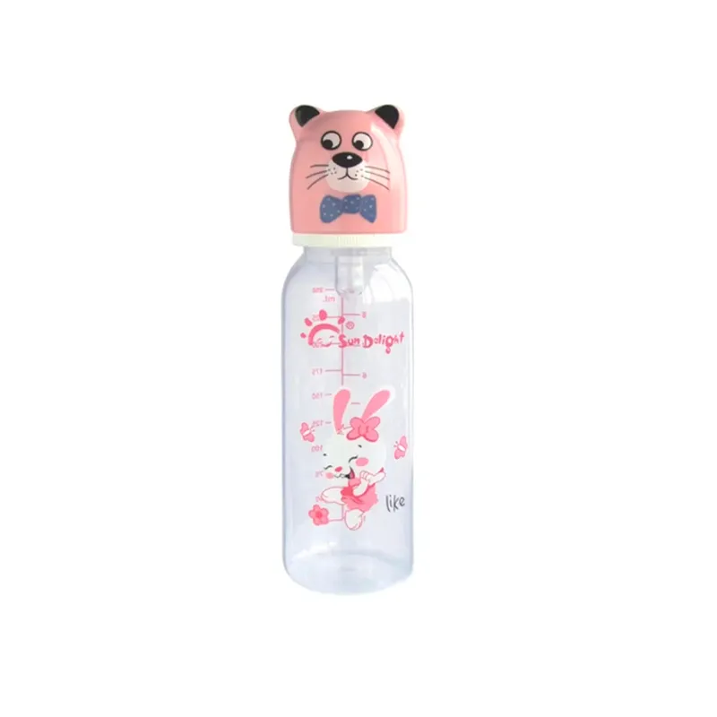 Biberón Infantil de Animales SunDelight - Cont.240 mL