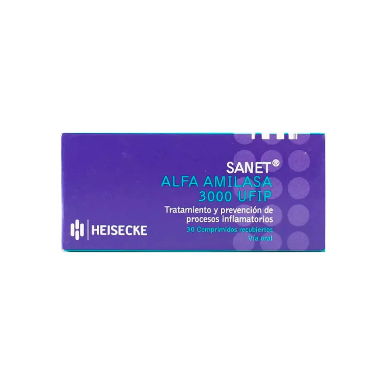 Sanet Alfa Amilasa - Cont.30 comprimidos
