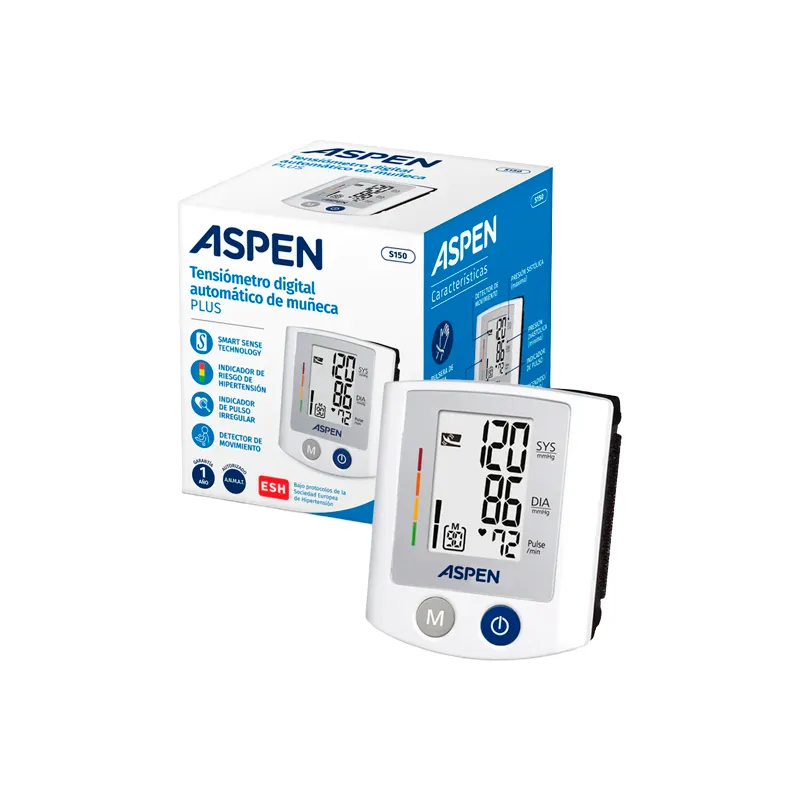 Tensiómetro Digital Automático de Muñeca Aspen S150
