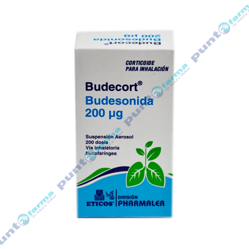 Budecort  Budesonida - Suspension Aerosol 200 Dosis