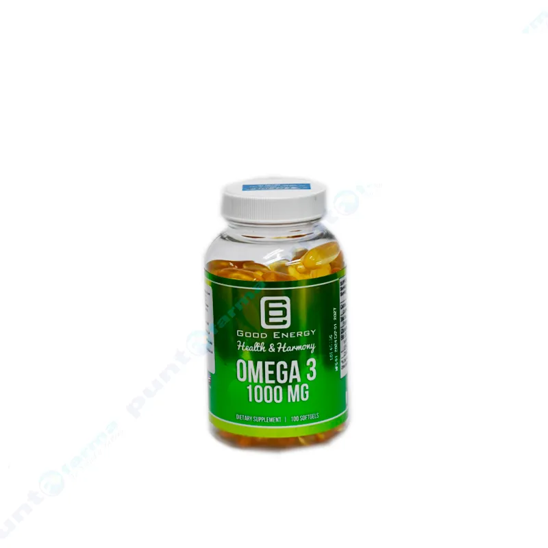 Omega 3 1000mg Good Energy - Cont. 100 Cápsulas