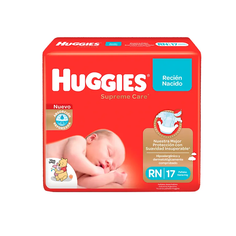 Huggies Supreme Recién Nacido P 40 Unidades