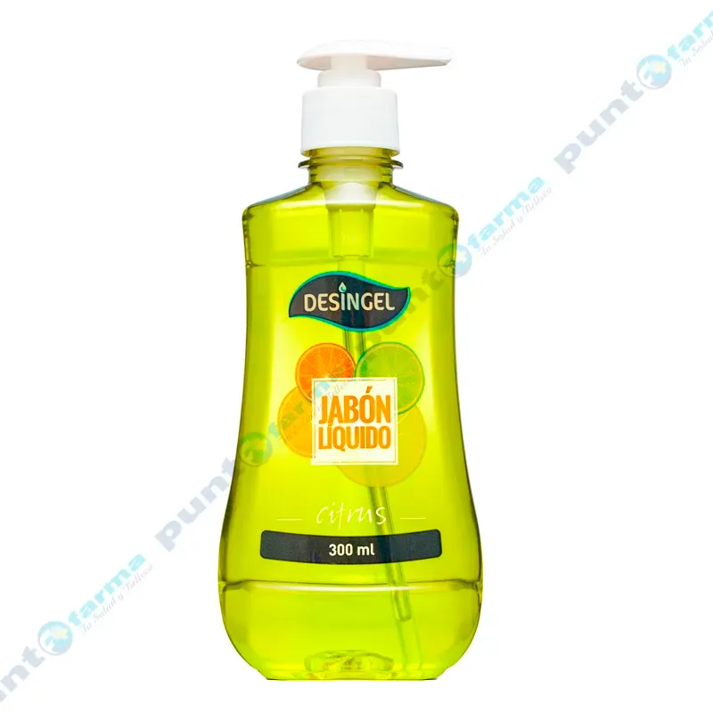 Jabón Liquido Citrus Desingel - Cont.300mL