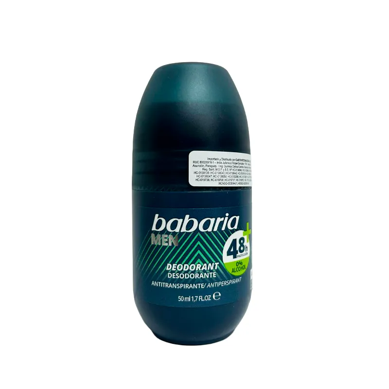 Desodorante Deo Roll-on Men Babaria - Cont.50 mL