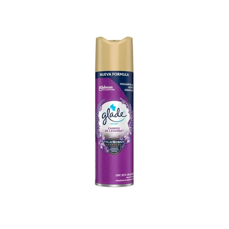 Aromatizante en Aerosol Campos de Lavanda Glade - Cont.360 mL