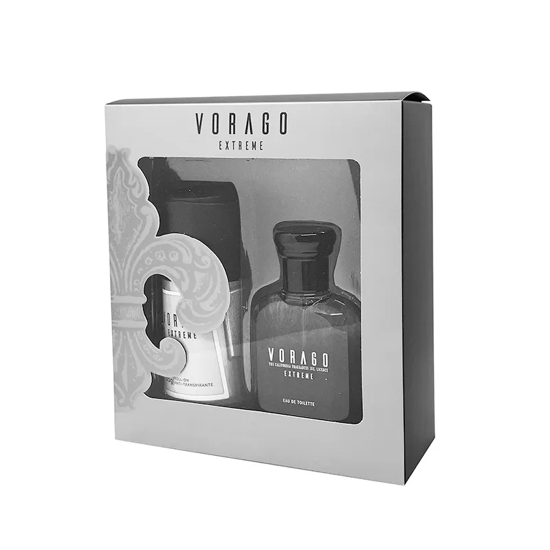Set Vorago Extreme Eau De Toilette + Antitranspirante Roll On