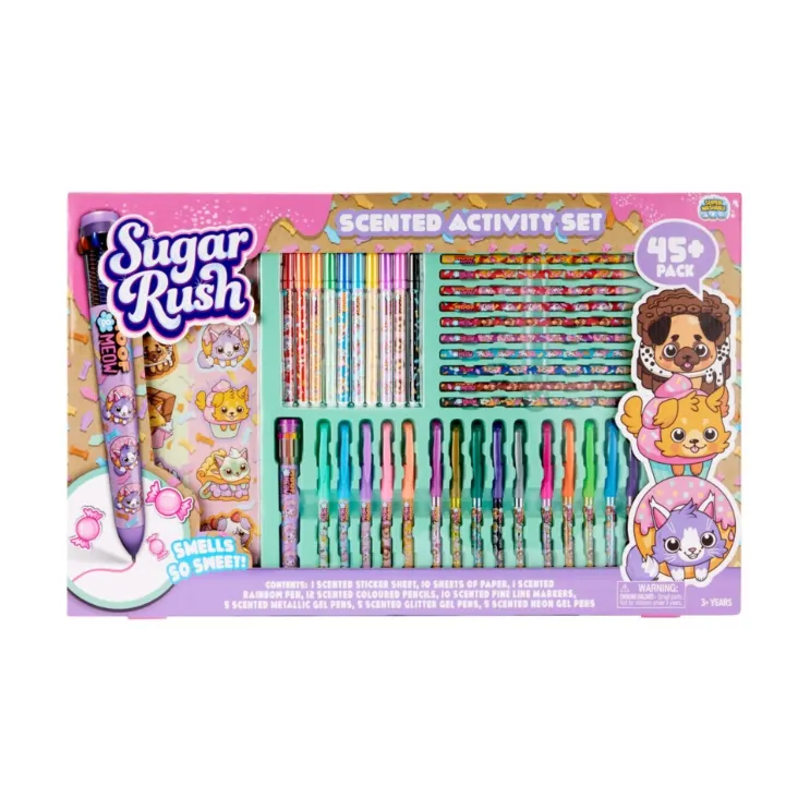 set para colorear sugar rush mega scentos