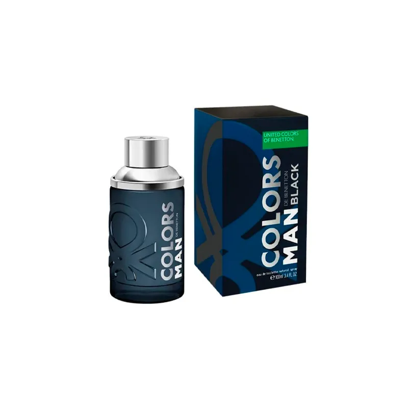 Perfume Colors Black Man Eau de Toilette Beneton - Cont.100 mL