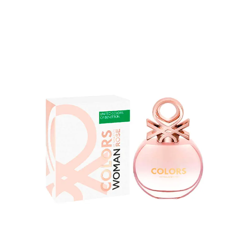 Perfume Colors Rose Woman Eau de Toilette Beneton - Cont.50 mL