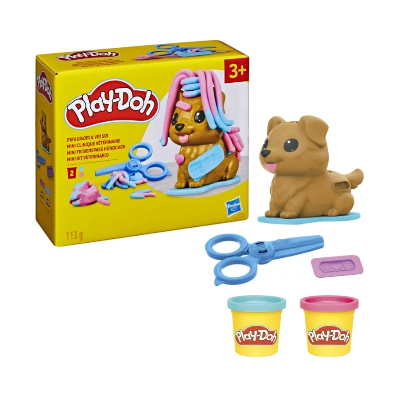 Mini Groom N Vet Set Play Doh