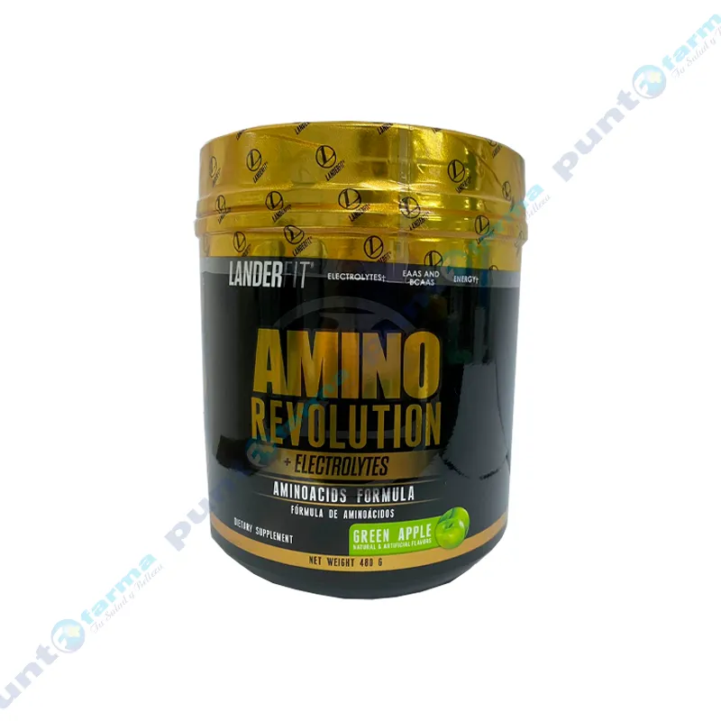 Amino Revolution Green Apple Landerfit - Cont.480 Gr
