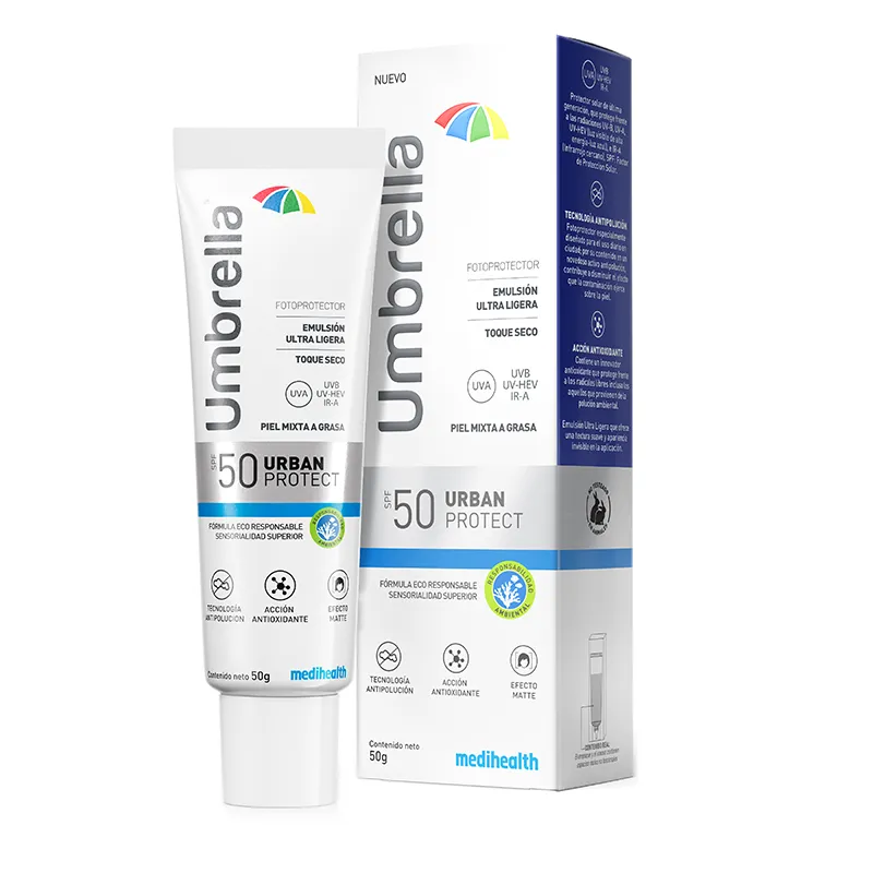 Protector Solar Umbrella Urban Protect SPF50 - Cont.50 gr