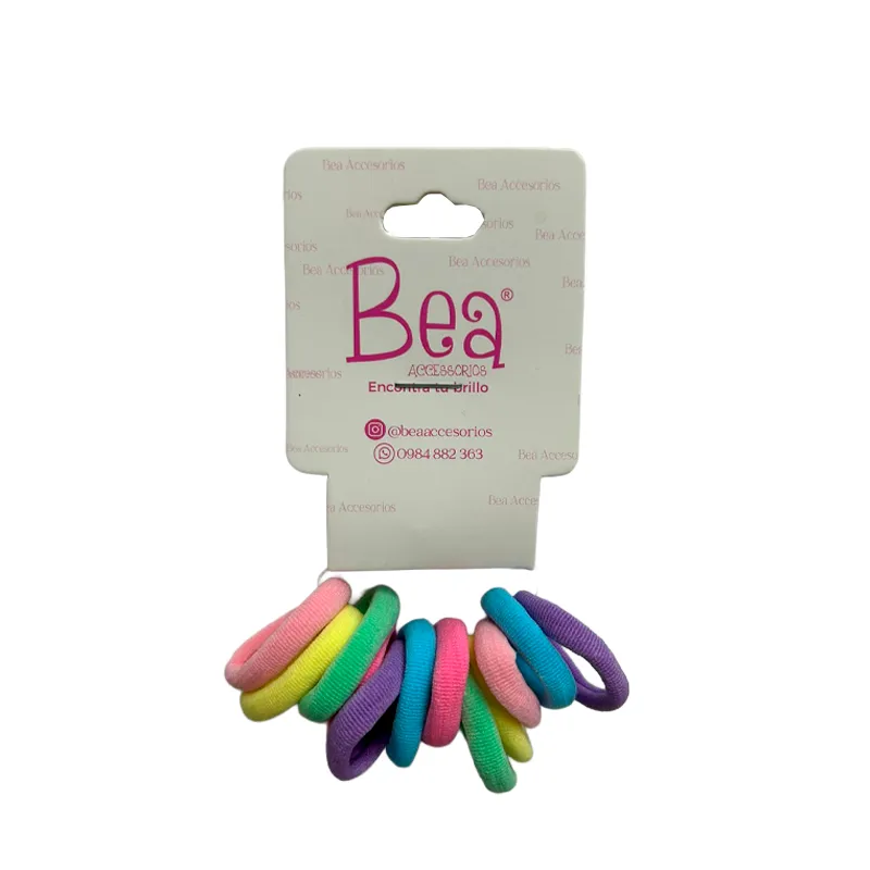 Set de Gomas en Colores para Niña Bijou Bea