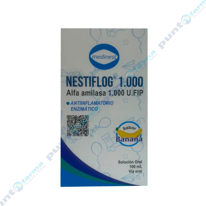 Nestiflog 1.000 Alfa Amilasa 1000 UFIP -  Cont.100 mL