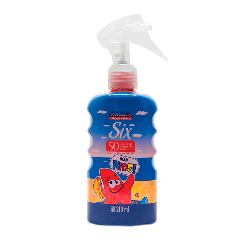 Protector Solar Six For Kids FPS 50 - 210 mL