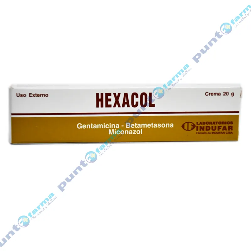 Hexacol Gentamicina Betametasona Miconazol - 20 gr.