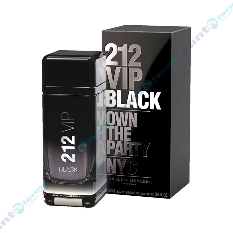 212 Vip Black de Carolina Herrera - 100ml