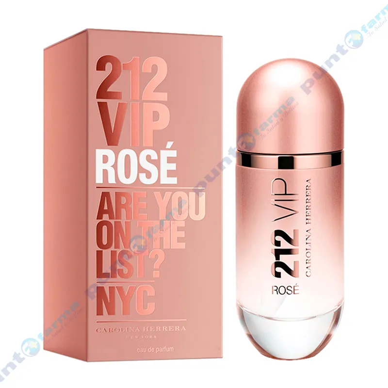 Eau de Parfum 212 Vip Rosé Carolina Herrera - 50mL