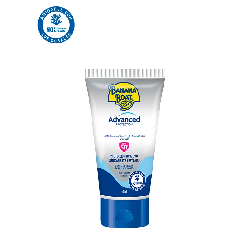 Loción Protectora Advanced Protection SPF50 Banana Boat - Cont. 60ml