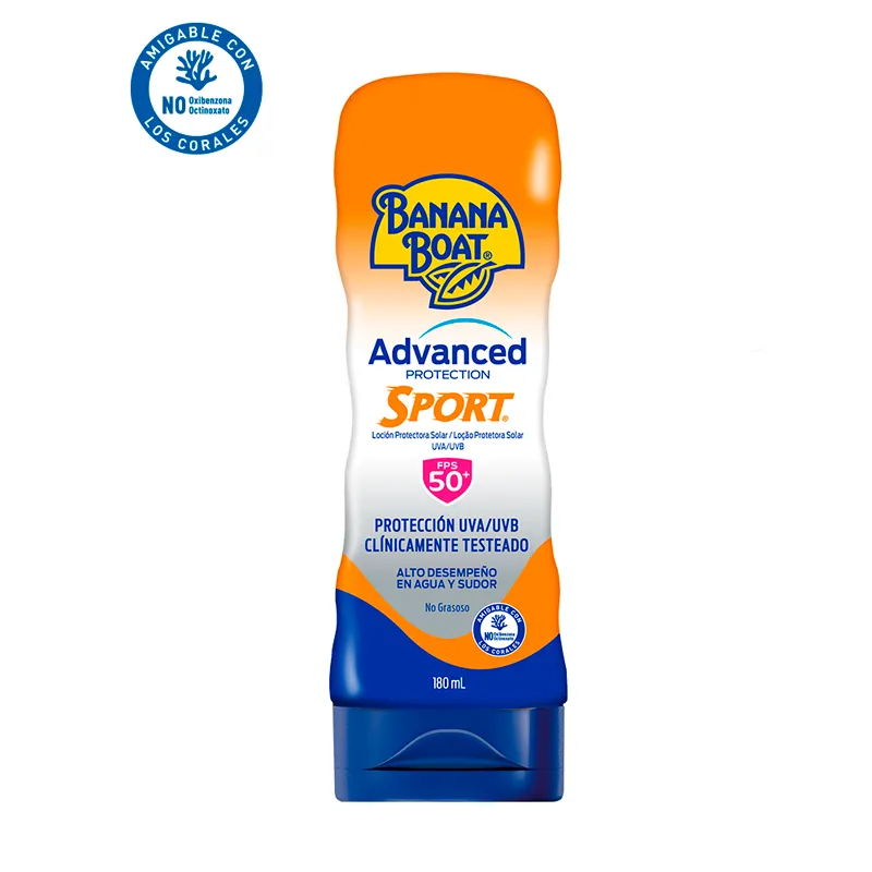 Loción Protectora Solar Dry Balance Sport SPF50 Banana Boat - Cont. 180ml