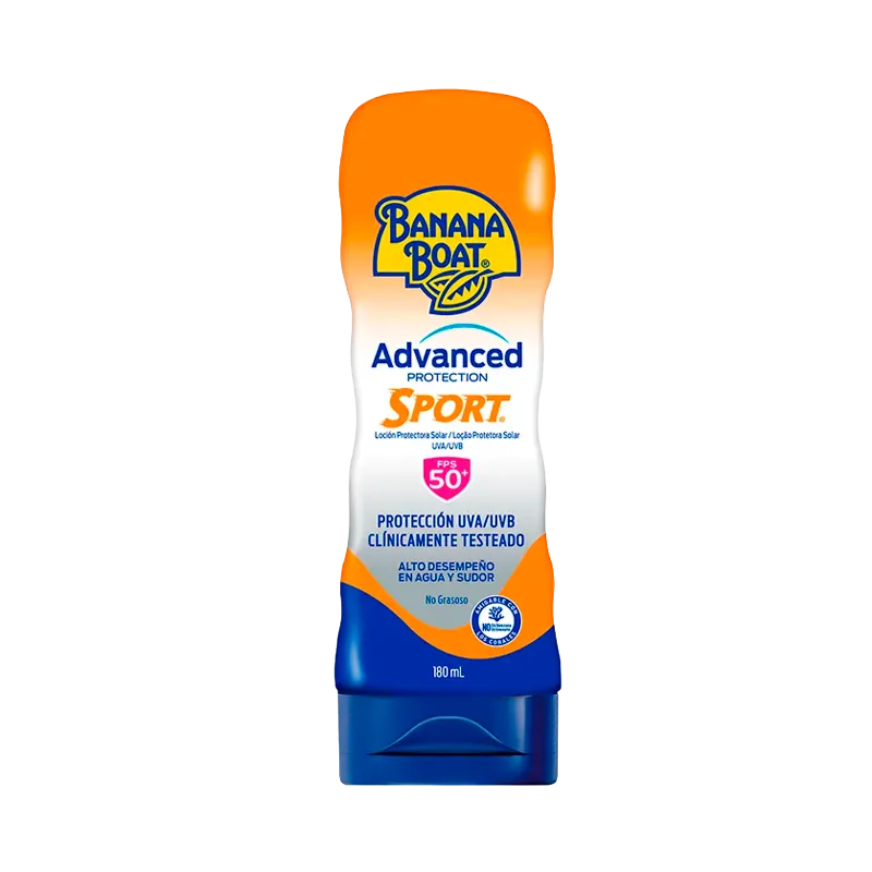 Loción Protectora Solar Dry Balance Sport SPF50 Banana Boat - Cont.180ml