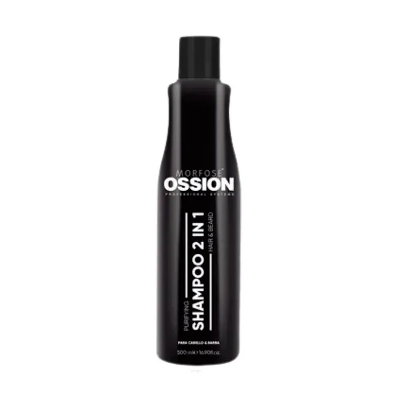 Shampoo Hair y Beard Premium Ossion - Cont. 500 mL