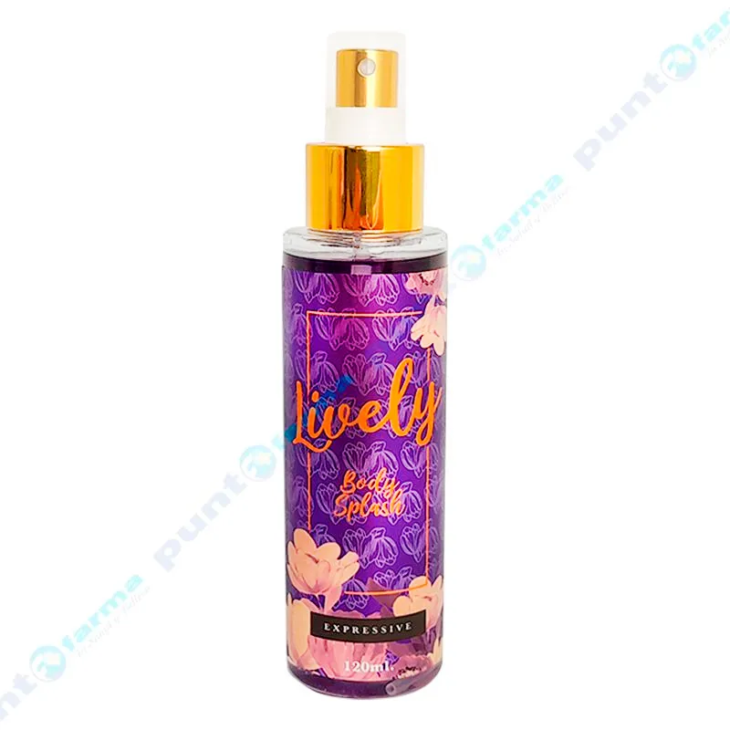 Body Splash Floral Expressive Lively - Cont.120 mL