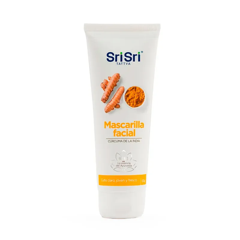 Mascarilla Facial con Cúrcuma de la India SriSri - Cont.100 gr