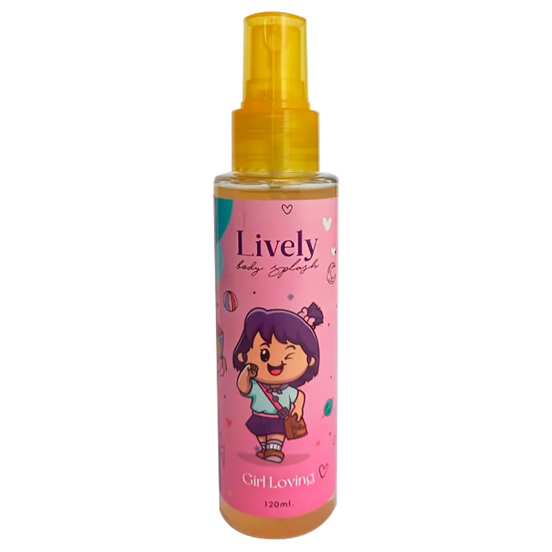 Body Splash Girl Loving Lively - Cont.120mL