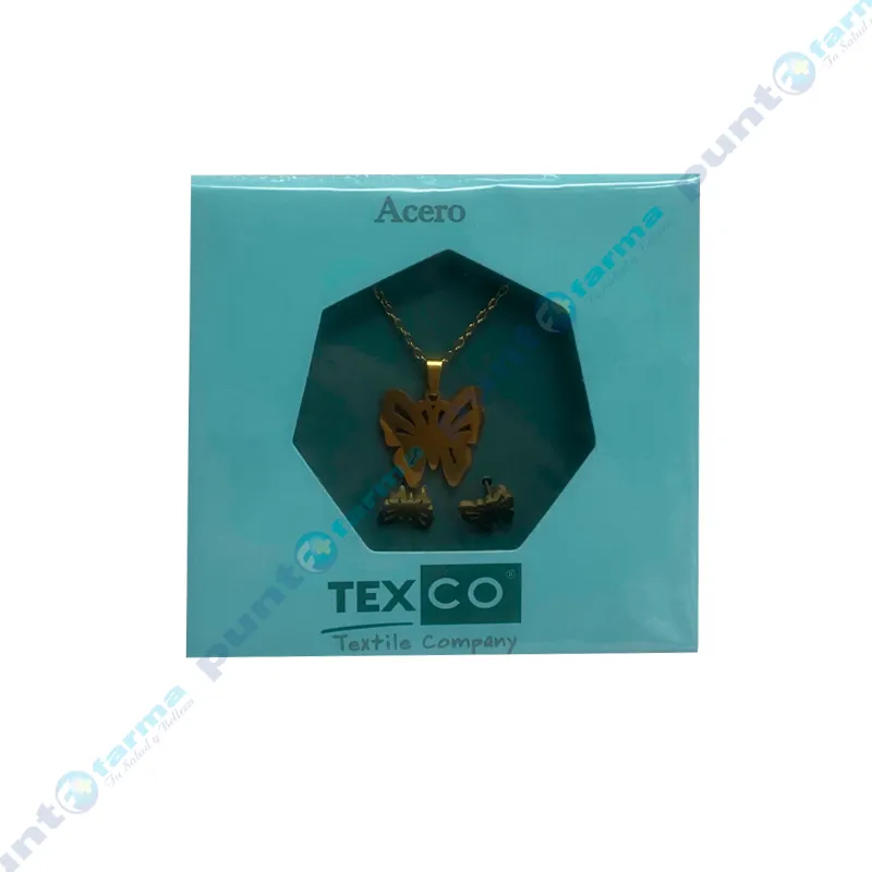 Set de Collar con Aros Texco