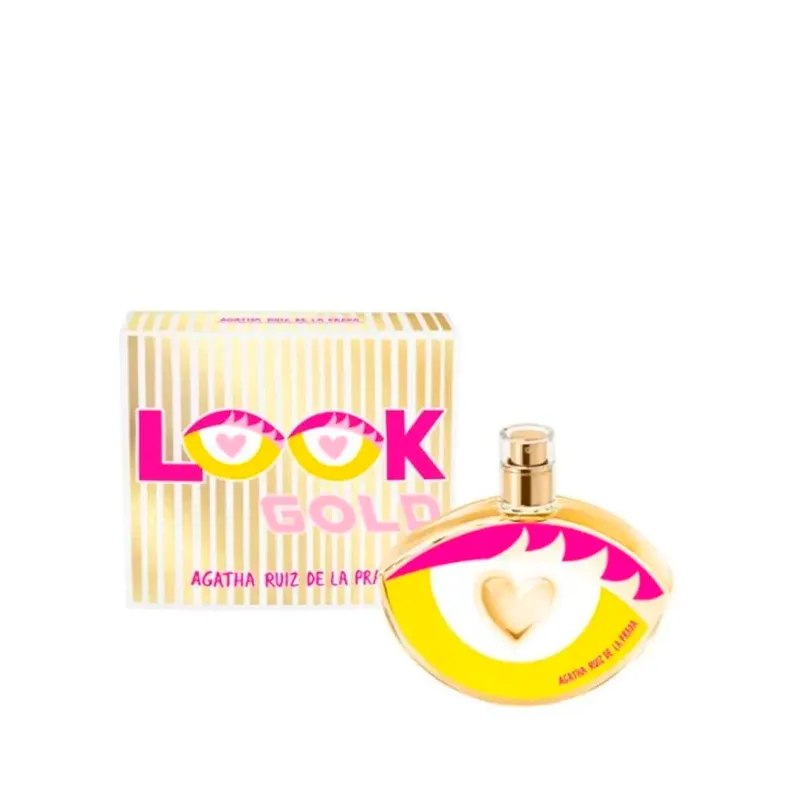 Eau de Toilette Look Gold Agatha Ruiz de la Prada - Cont. 80 mL