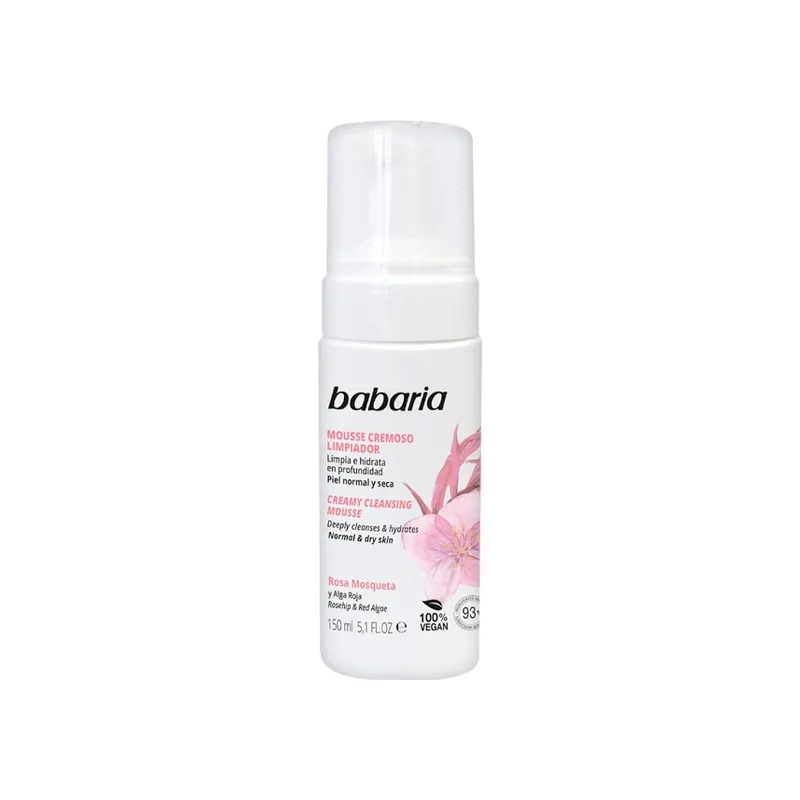 Mousse Limpiador Cremoso Babaria - Cont.150 mL