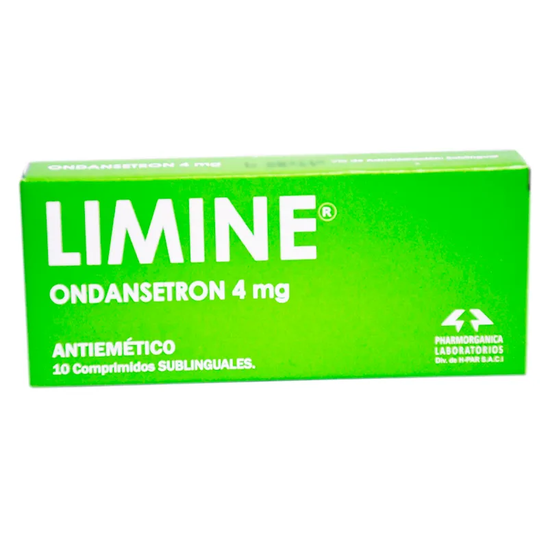 limine ondansetron 4 mg - cont. 10 comprimidos sublinguales