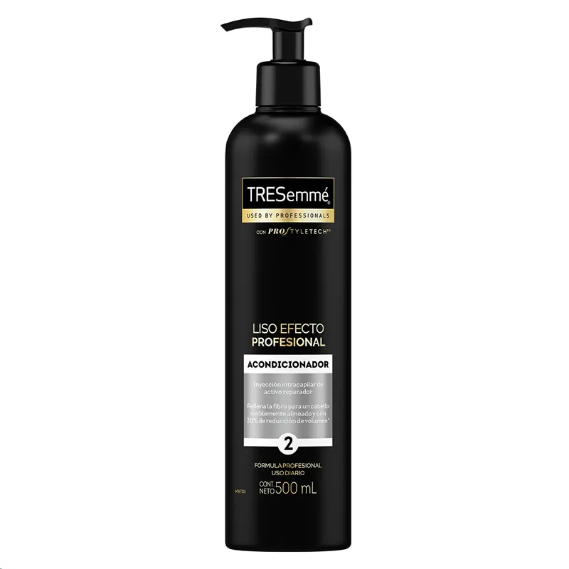 Acondicionador Liso Efecto  Profesional Tresemmé - Cont.500 mL