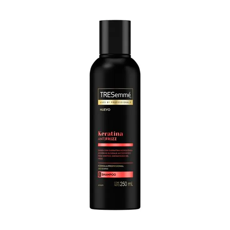 Shampoo Keratina Antifrizz Tresemmé - Cont.250 mL