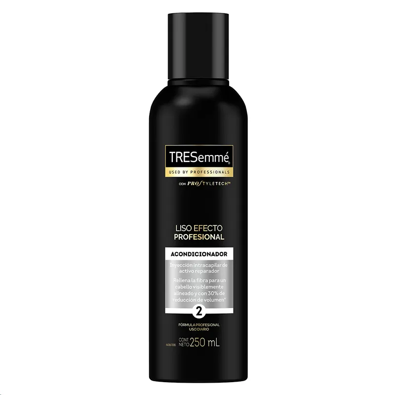 Acondicionador Liso Efecto Profesional Tresemmé - Cont.250 mL