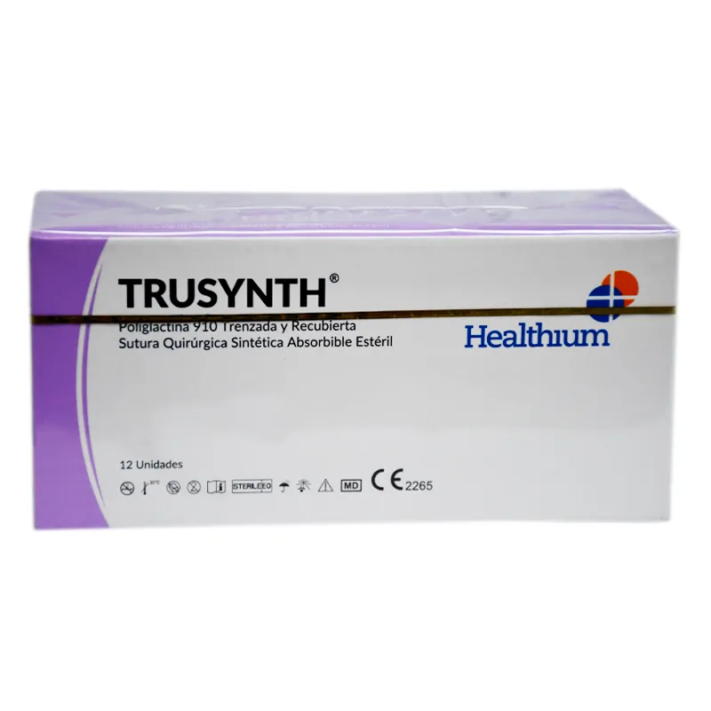 Trusynth 6/0 16 mm 75 cm Healthium - Cont. 12 Unidades