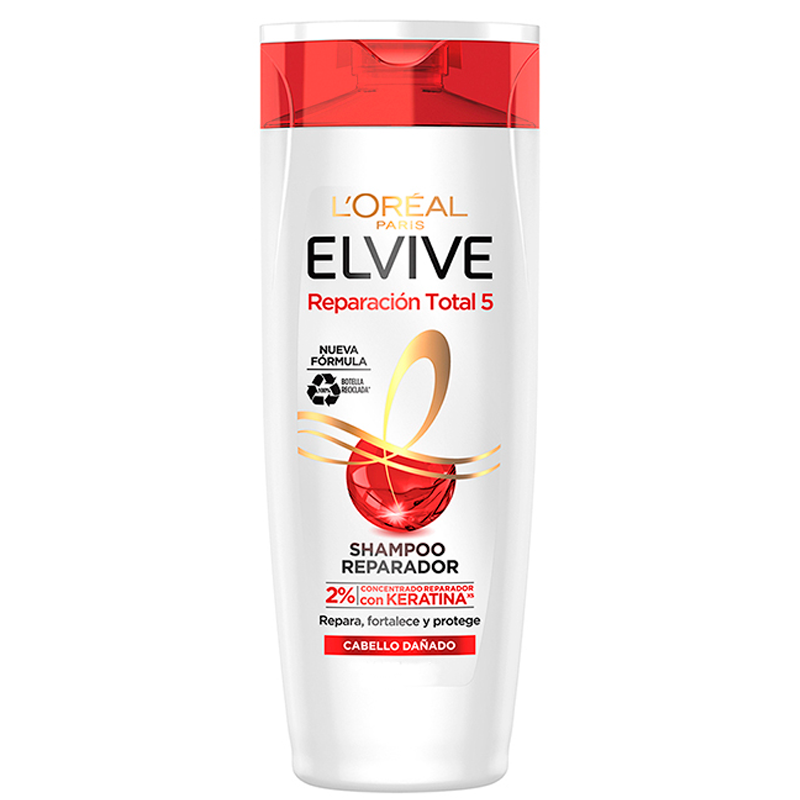 Shampoo Reparación Total 5 Elvive 370mL Punto Farma