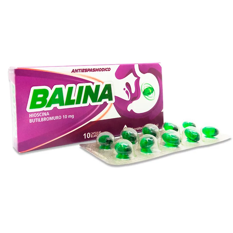 Balina Antiespasmodico - Caja de 10 Cápsulas Blandas